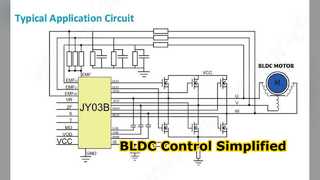 JY03B BLDC Motor Kontrol Entegresi Tasarımı Basitleştiriyor