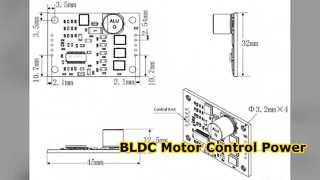 BLDC Motor Sürücüsü 10-36V 20A PWM Analog Kontrol