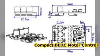 JYQD V9 20B Sensörsüz BLDC Motor Kontrol Kartı