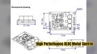 JYQD V8.3E 15A BLDC Motor Kontrol Cihazı Sürücü Kartı