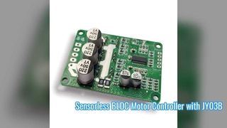 JY03B IC'li Sensörsüz BLDC Motor Kontrol Cihazı Programlamaya Gerek Yok